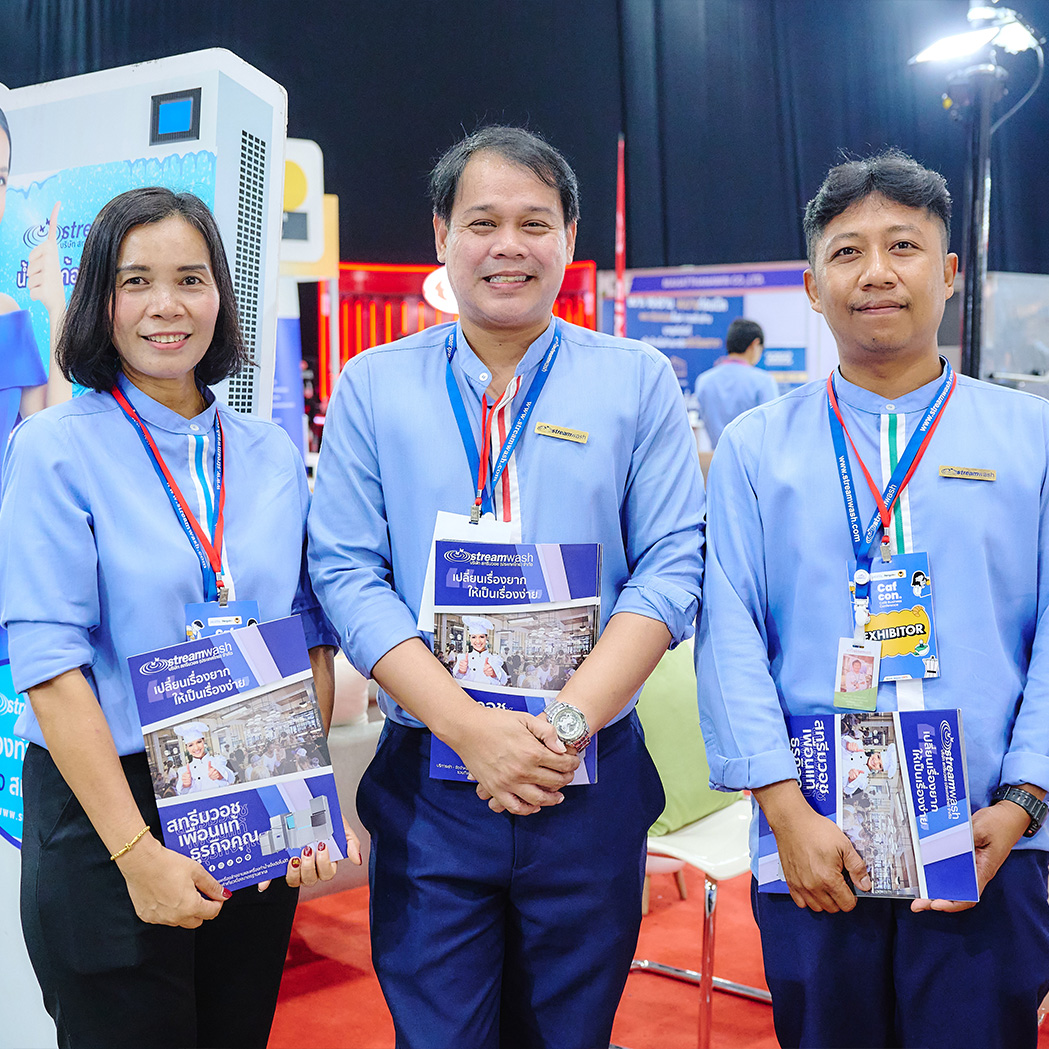 สทรีมวอช ผู้สนับสนุนหลักงาน CafCon Cafe Business Conference 2026